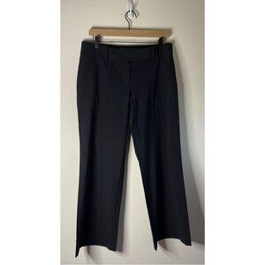 Trina Turk Black Straight Leg Dress Pants Size 4